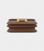 HMConstance 18 Etoupe Chevre Mysore Gold Hardware