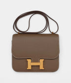HMConstance 18 Etoupe Epsom Gold Hardware