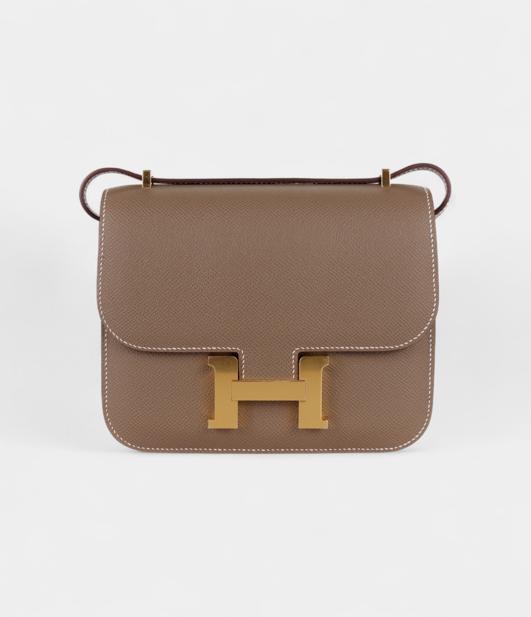 HMConstance 18 Etoupe Epsom Gold Hardware