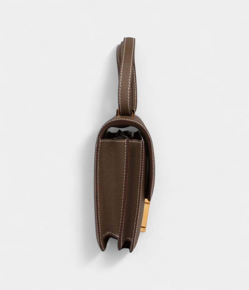 HMConstance 18 Etoupe Epsom Gold Hardware