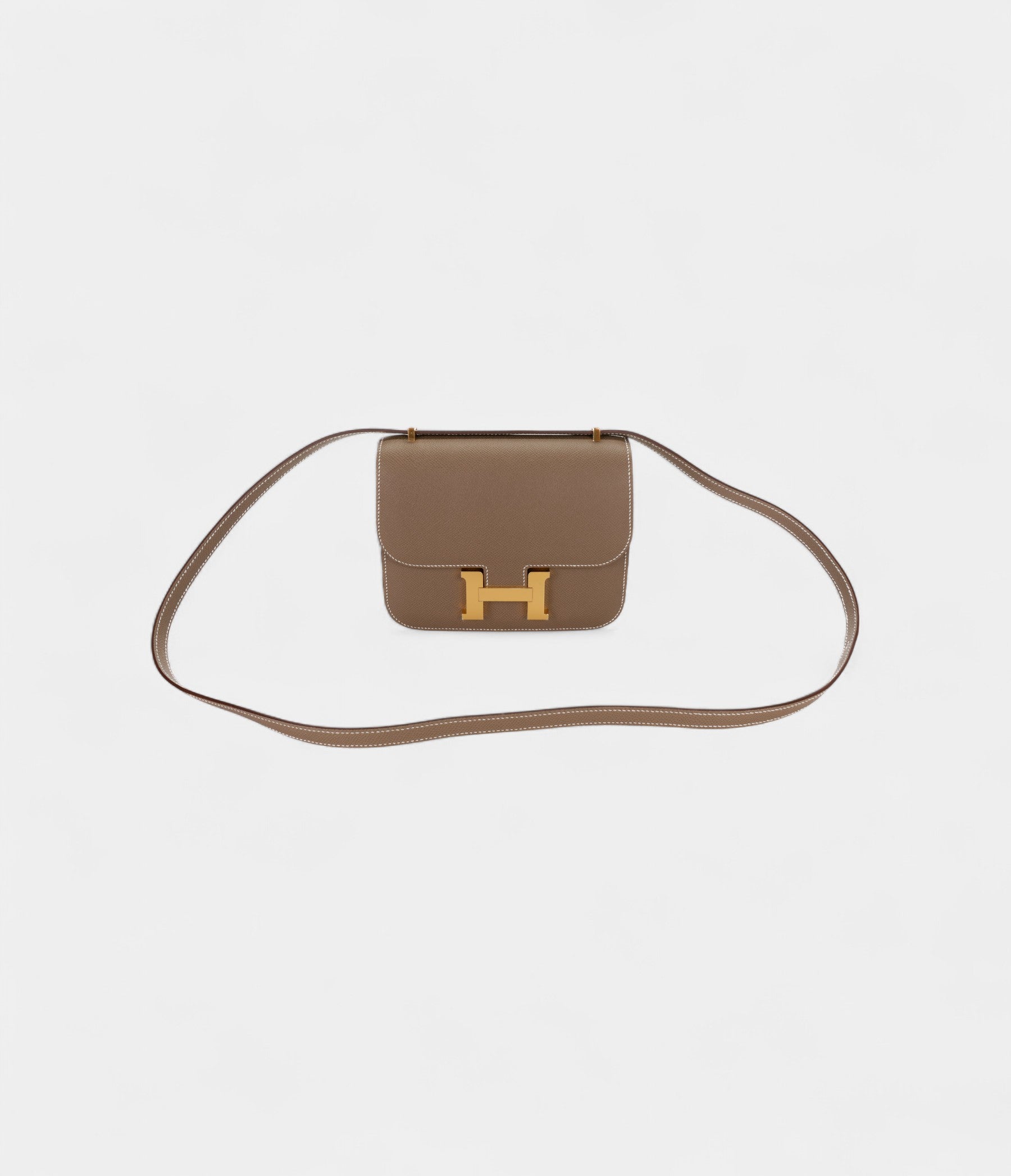 HMConstance 18 Etoupe Epsom Gold Hardware
