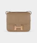 HMConstance 18 Etoupe Epsom Rose Gold Hardware