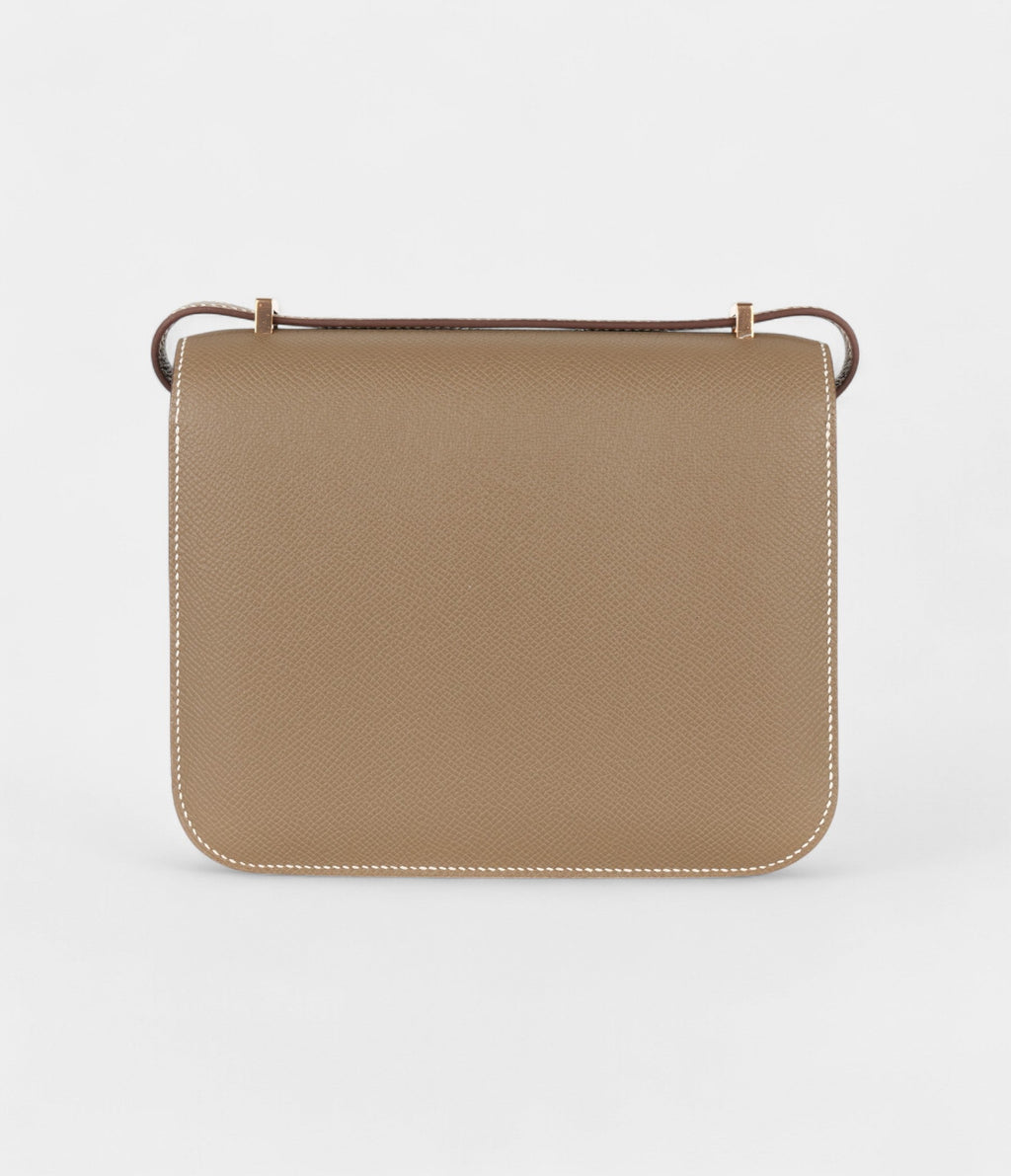 HMConstance 18 Etoupe Epsom Rose Gold Hardware