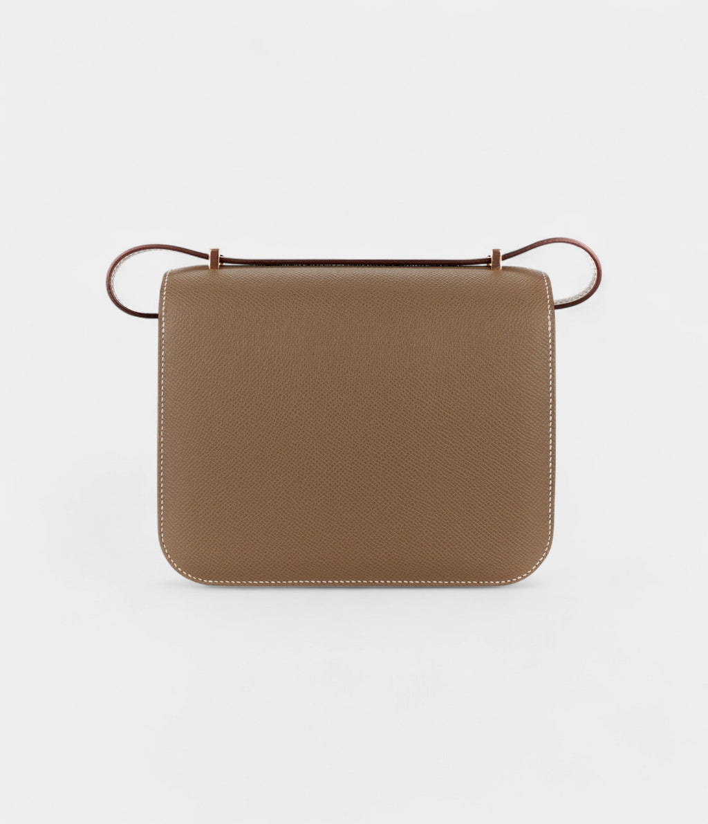 HMConstance 18 Etoupe Epsom Rose Gold Hardware