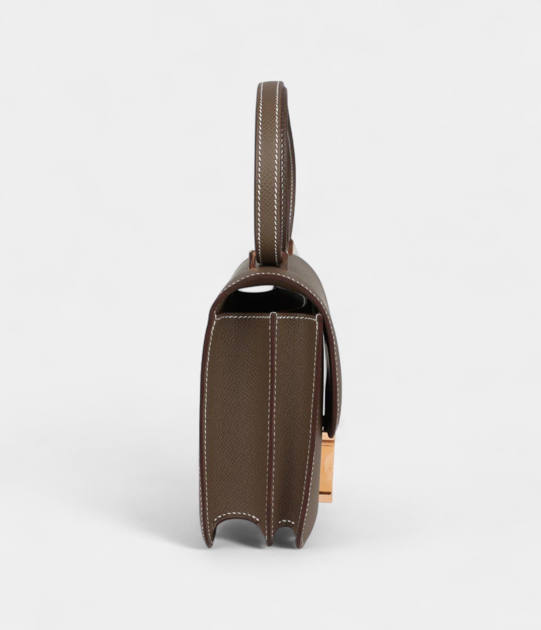 HMConstance 18 Etoupe Epsom Rose Gold Hardware
