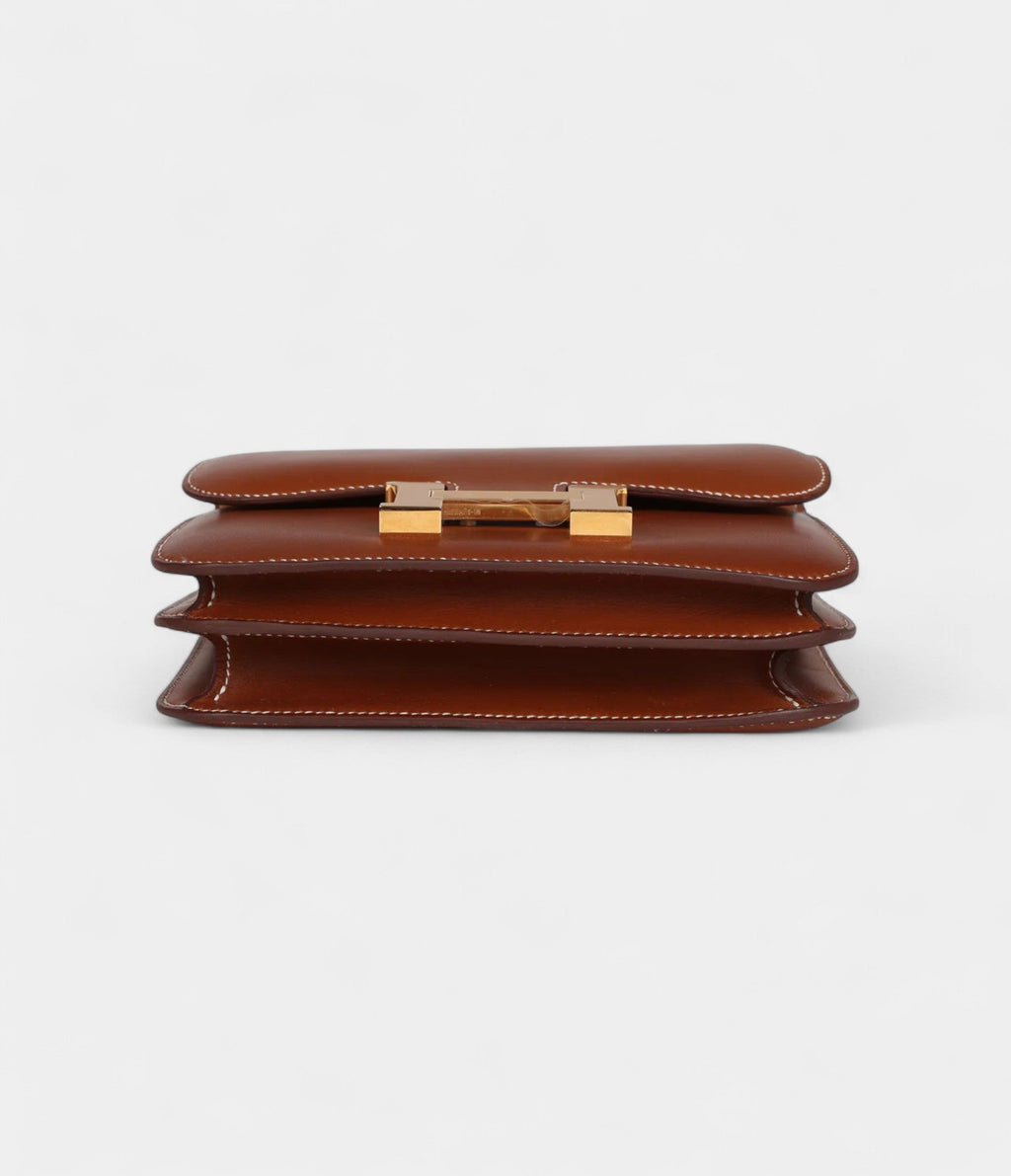 HMConstance 18 Fauve Barenia Gold Hardware