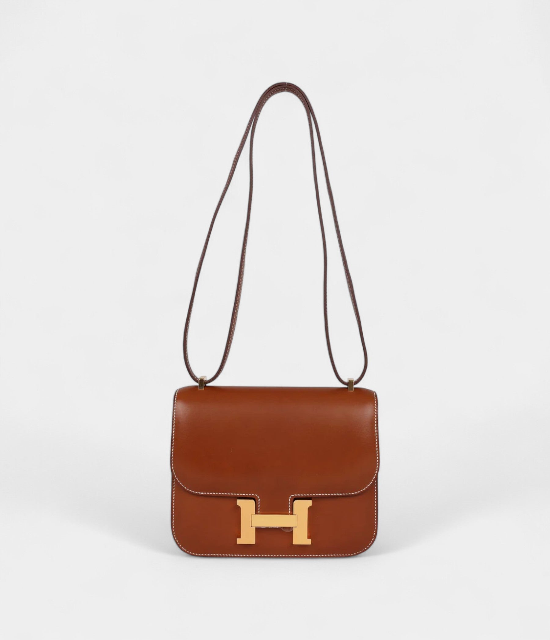 HMConstance 18 Fauve Barenia Gold Hardware