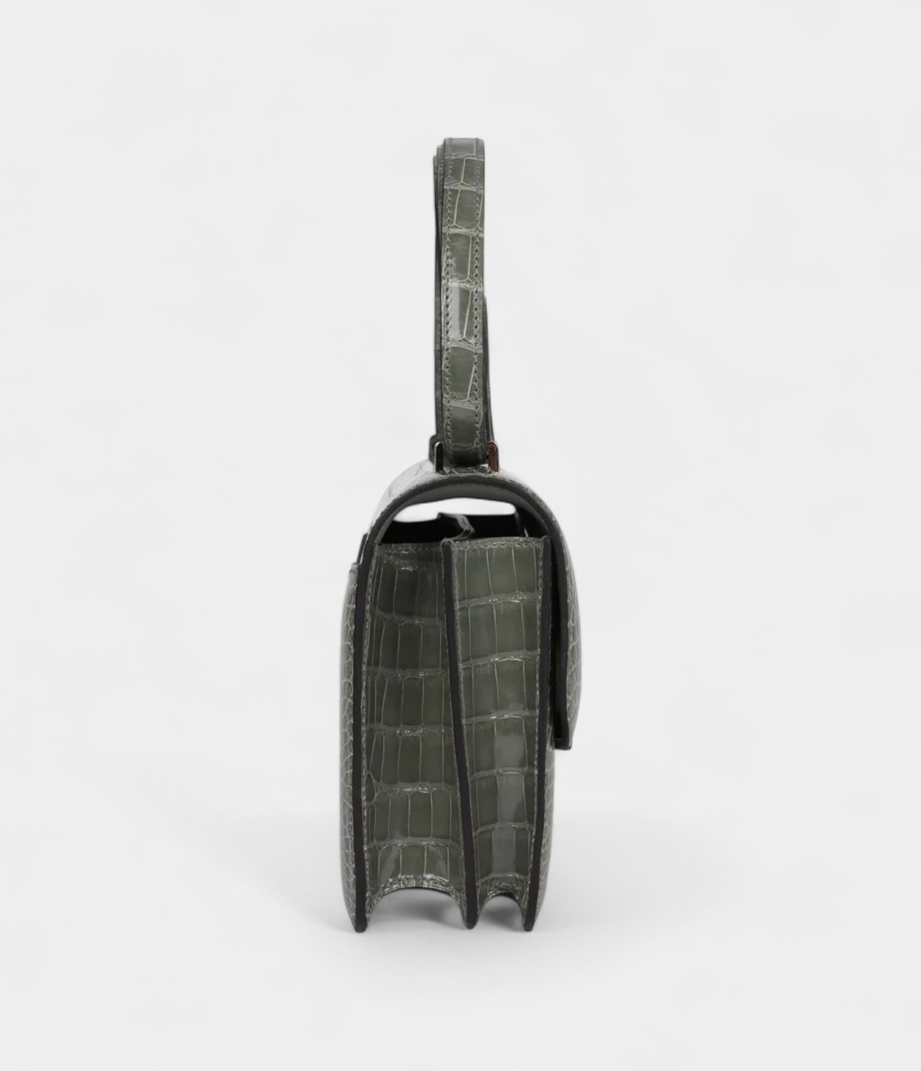 HMConstance 18 Gris Ciment Shiny Alligator Palladium Hardware
