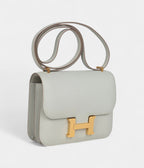 HMConstance 18 Gris Perle Chevre Mysore Gold Hardware