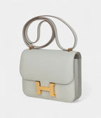 HMConstance 18 Gris Perle Chevre Mysore Gold Hardware