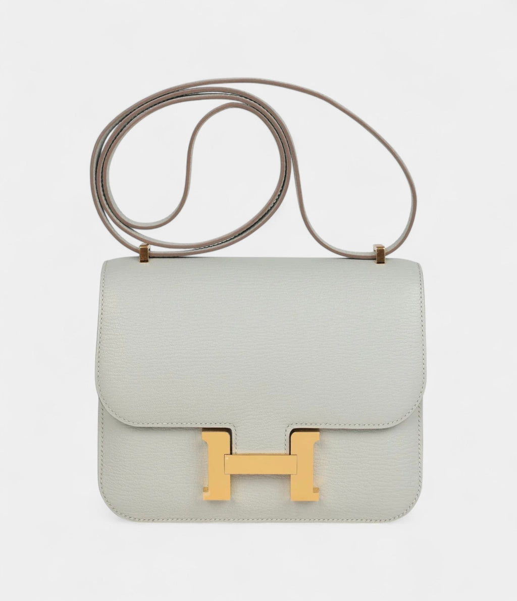 HMConstance 18 Gris Perle Chevre Mysore Gold Hardware
