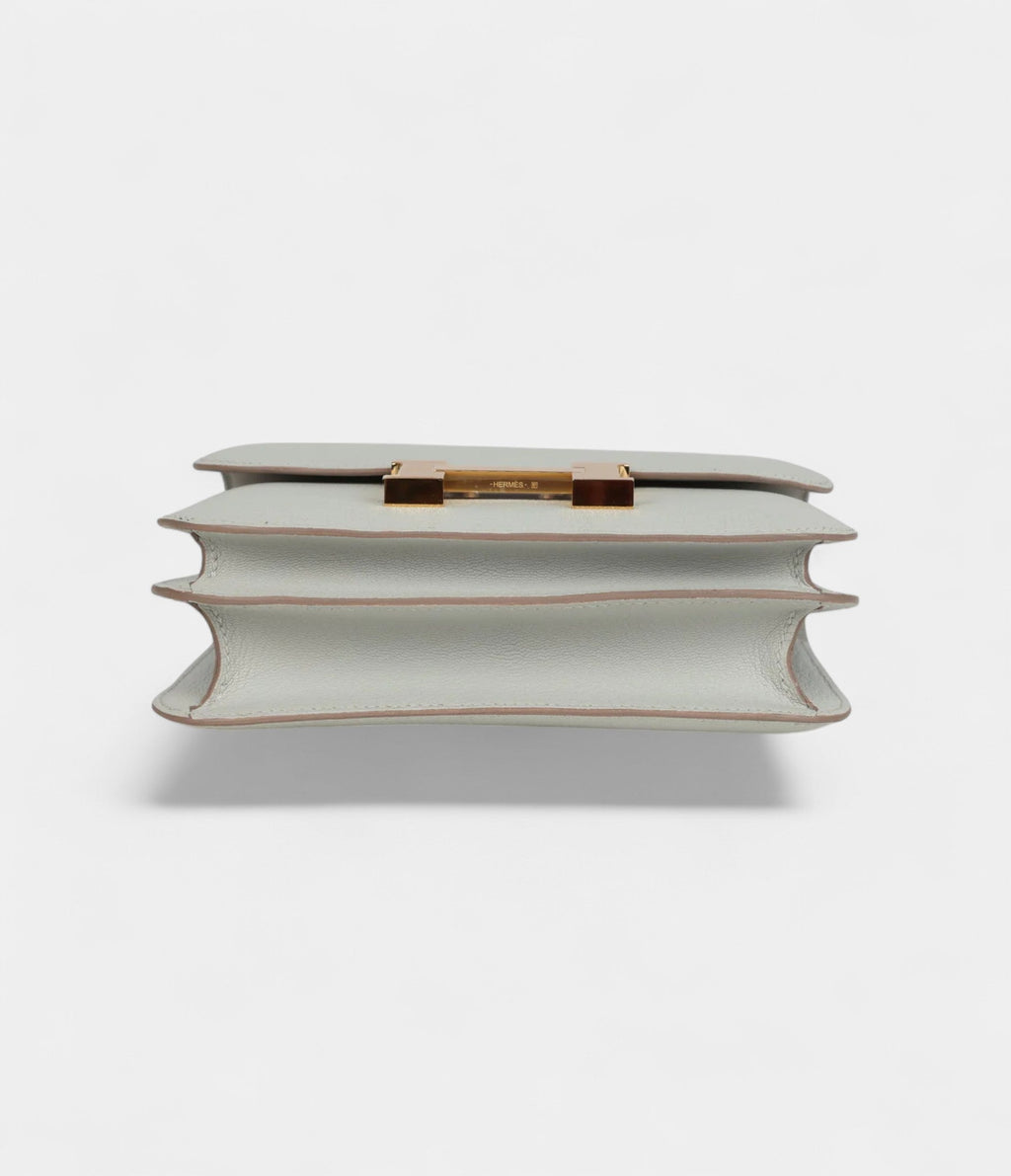 HMConstance 18 Gris Perle Chevre Mysore Gold Hardware