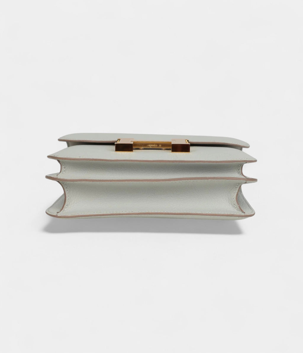 HMConstance 18 Gris Perle Chevre Mysore Gold Hardware
