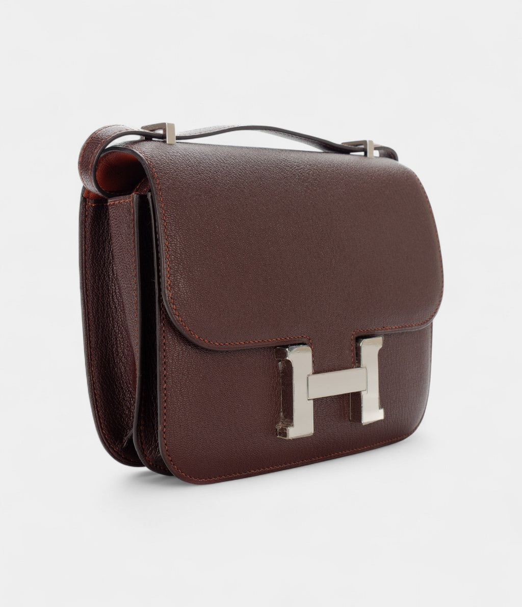 HMConstance 18 Havane / Gold Verso Chevre Palladium Hardware