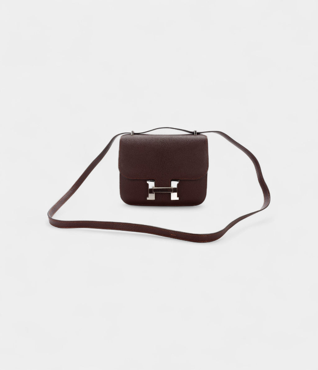 HMConstance 18 Havane / Gold Verso Chevre Palladium Hardware
