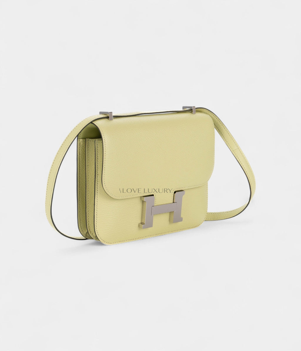 HMConstance 18 Jaune Bourgeon Chevre Palladium Hardware