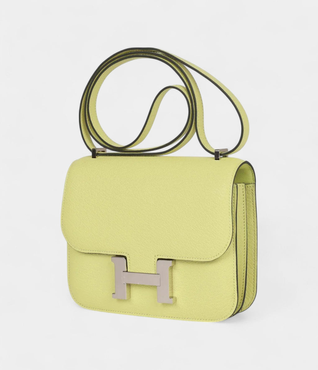 HMConstance 18 Jaune Bourgeon Chevre Palladium Hardware