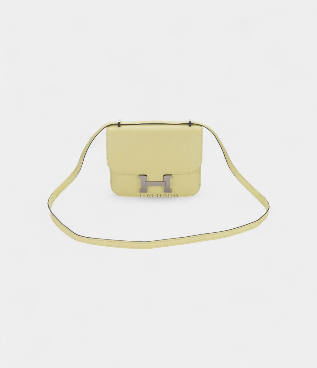 HMConstance 18 Jaune Bourgeon Chevre Palladium Hardware