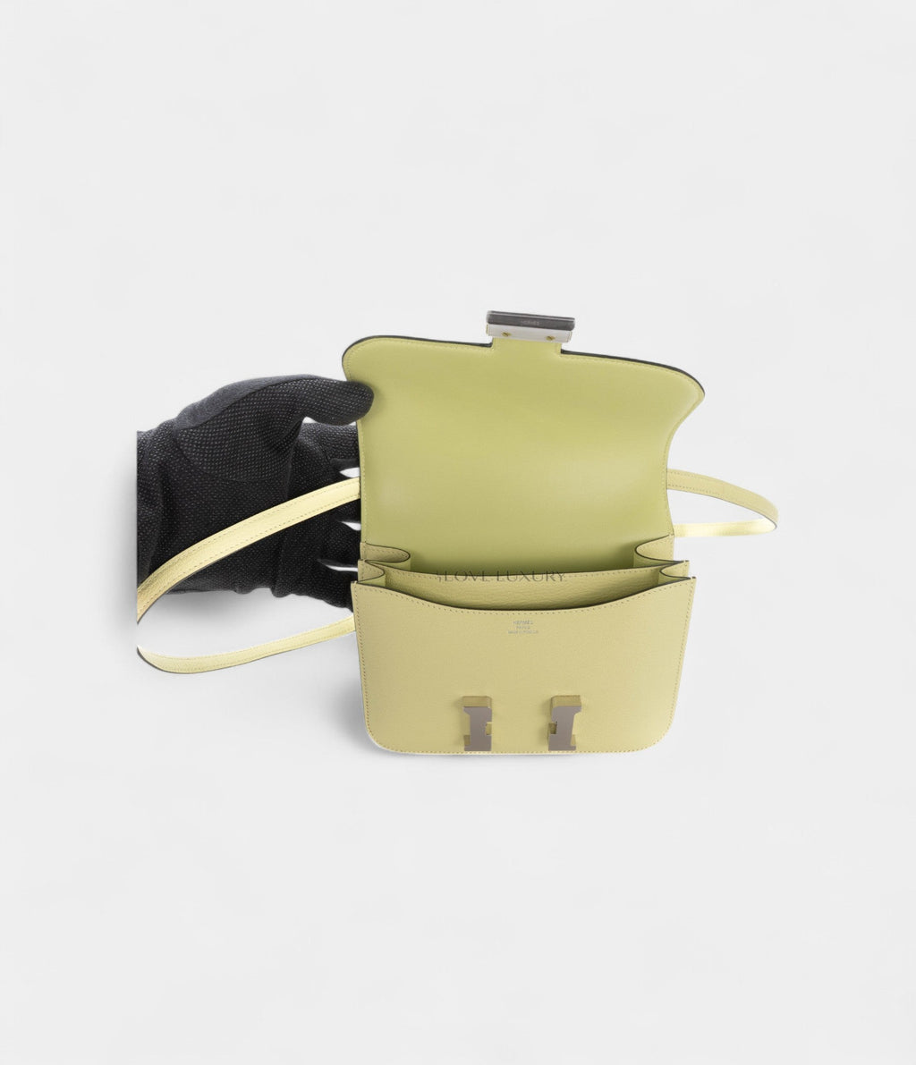 HMConstance 18 Jaune Bourgeon Chevre Palladium Hardware