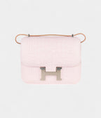 HMConstance 18 Mauve Pale Matte Alligator Palladium Hardware