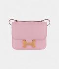 HMConstance 18 Mauve Sylvestre Epsom Gold Hardware