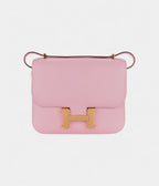 HMConstance 18 Mauve Sylvestre Epsom Gold Hardware