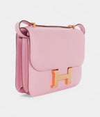 HMConstance 18 Mauve Sylvestre Epsom Gold Hardware