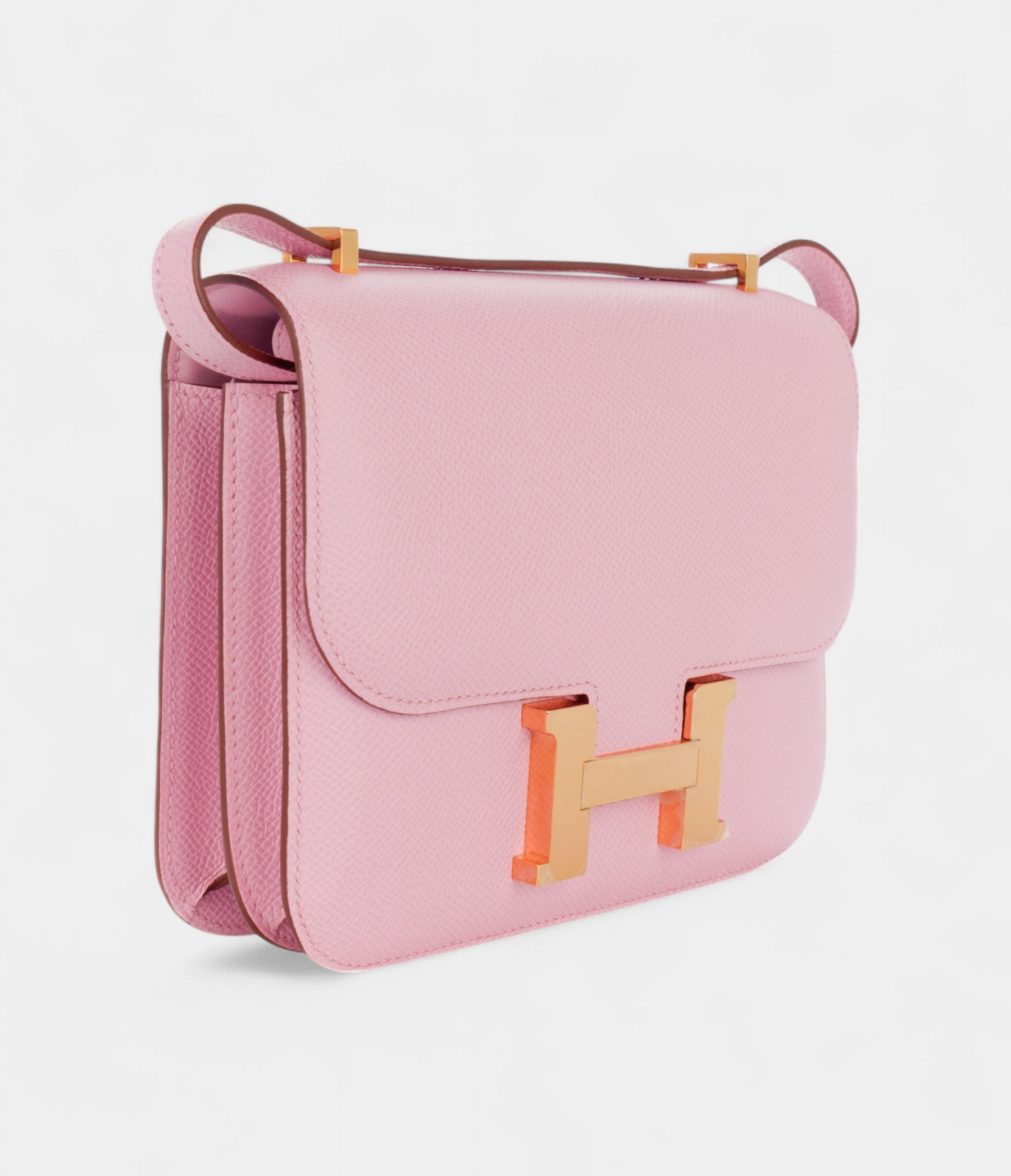 HMConstance 18 Mauve Sylvestre Epsom Gold Hardware