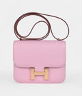HMConstance 18 Mauve Sylvestre Epsom Rose Gold Hardware