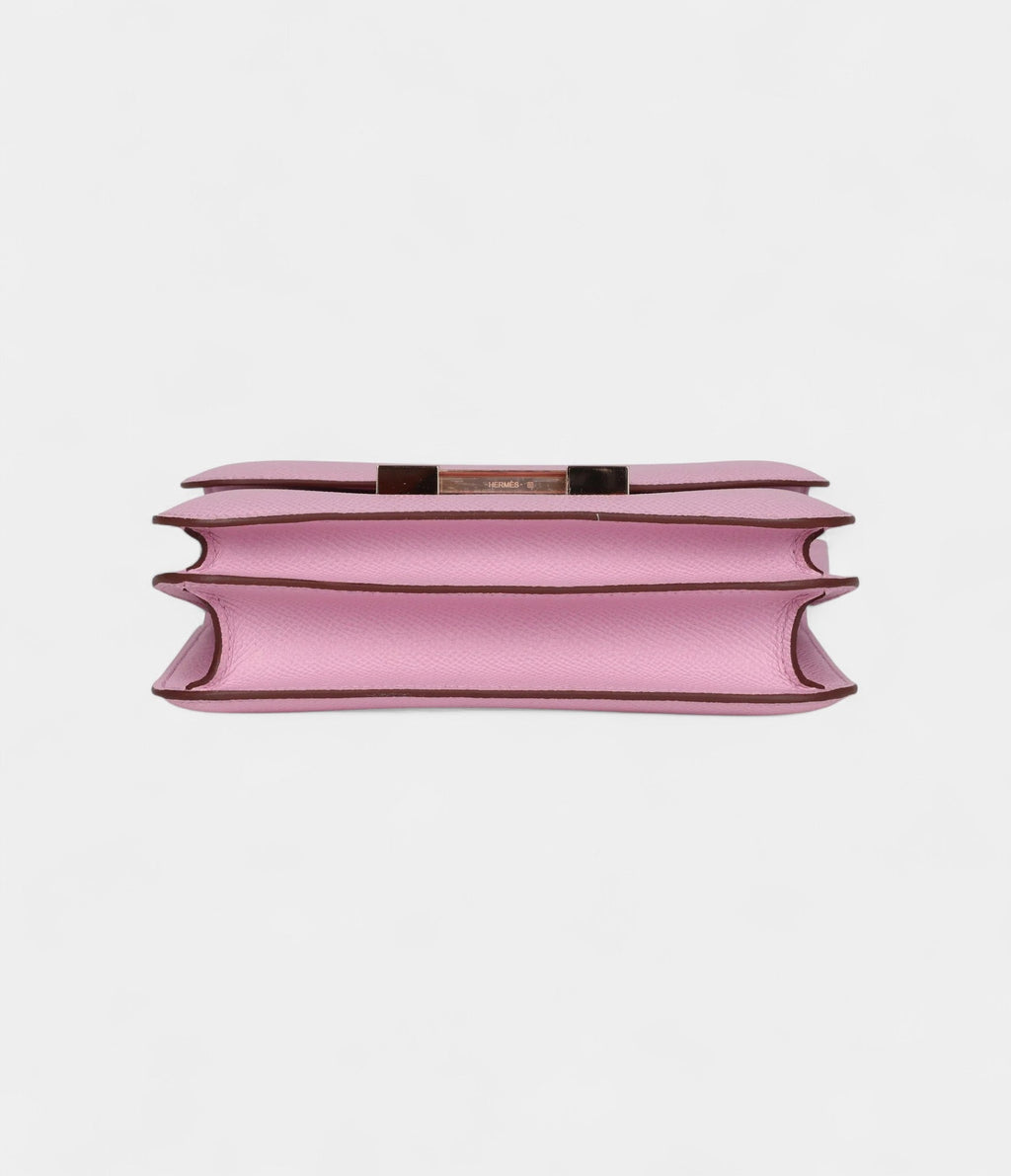 HMConstance 18 Mauve Sylvestre Epsom Rose Gold Hardware