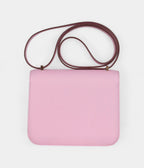 HMConstance 18 Mauve Sylvestre Epsom Rose Gold Hardware