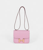 HMConstance 18 Mauve Sylvestre Epsom Rose Gold Hardware