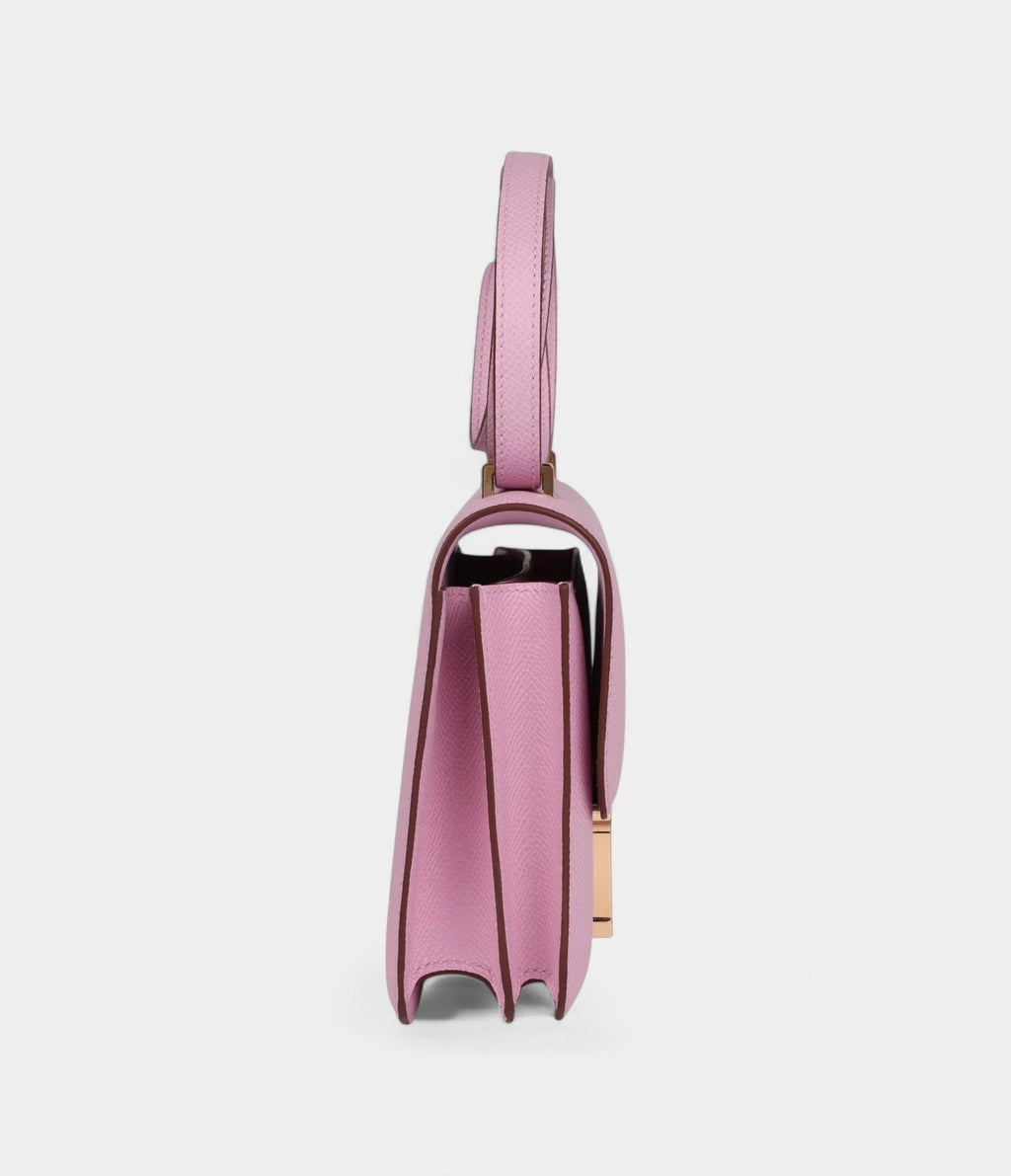 HMConstance 18 Mauve Sylvestre Epsom Rose Gold Hardware