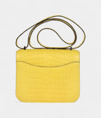 HMConstance 18 Mimosa Matte Alligator Palladium Hardware