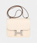 HMConstance 18 Nata Ostrich Palladium Hardware