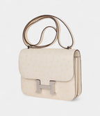 HMConstance 18 Nata Ostrich Palladium Hardware