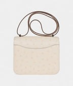 HMConstance 18 Nata Ostrich Palladium Hardware