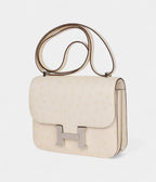 HMConstance 18 Nata Ostrich Palladium Hardware