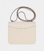 HMConstance 18 Nata Ostrich Palladium Hardware
