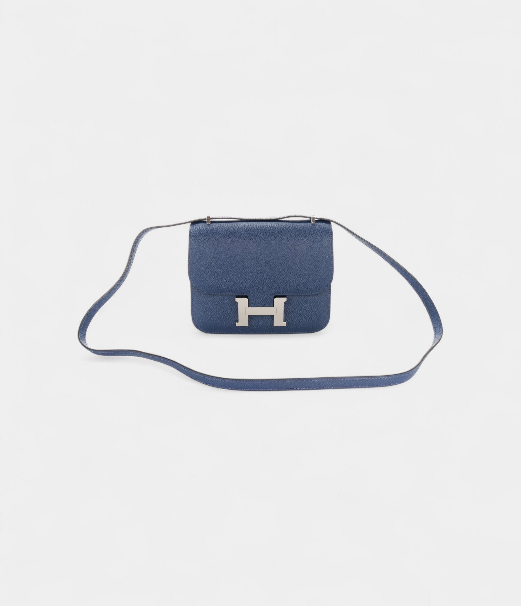 HMConstance 18 Navy Blue Epsom Palladium Hardware