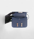 HMConstance 18 Navy Blue Epsom Palladium Hardware