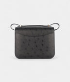 HMConstance 18 Noir / Black Ostrich Rose Gold Hardware