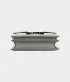 HMConstance 18 Ostrich Vert Amande Palladium Hardware