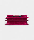 HMConstance 18 Rose Pourpre Shiny Alligator Palladium Hardware