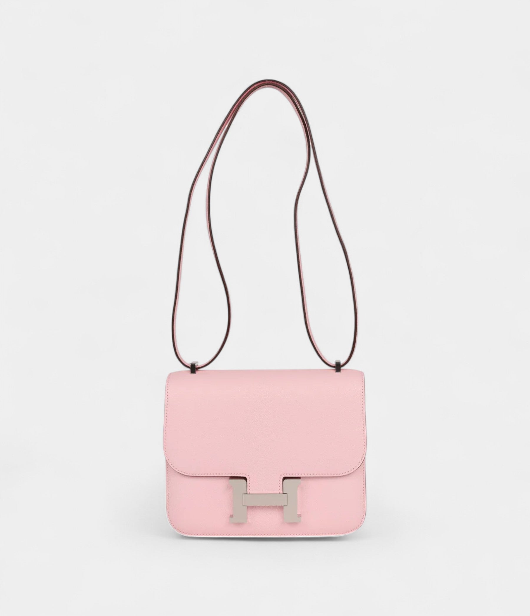 HMConstance 18 Rose Sakura Chevre Palladium Hardware