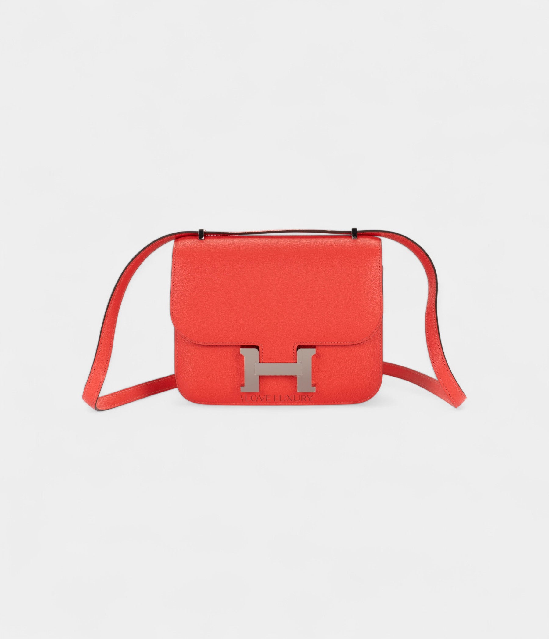 HMConstance 18 Rose Texas Chèvre Palladium Hardware