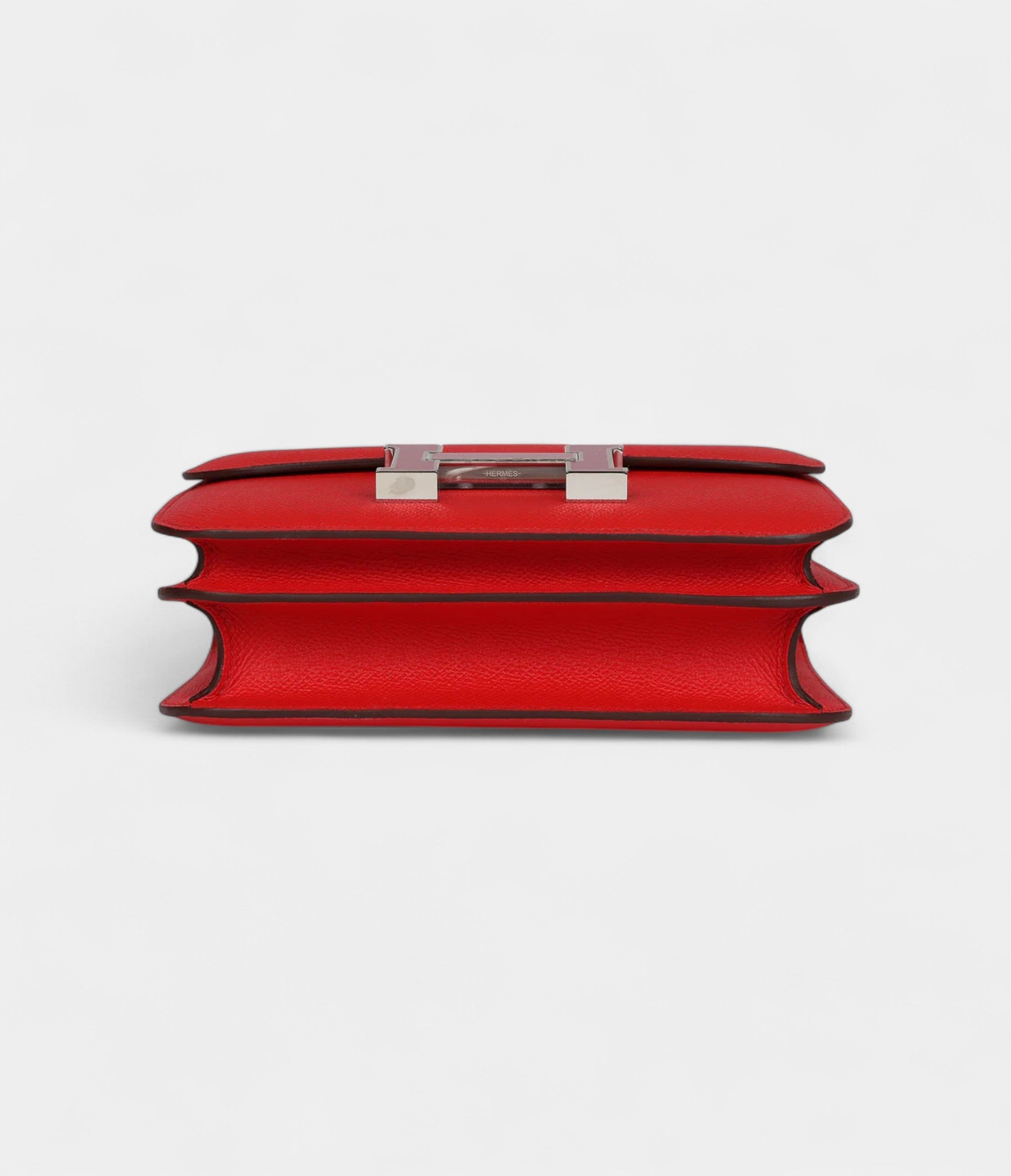 HMConstance 18 Rouge De Coeur Epsom Lacquered Palladium Hardware