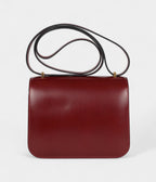 HMConstance 18 Rouge H Box Calfskin Gold Hardware