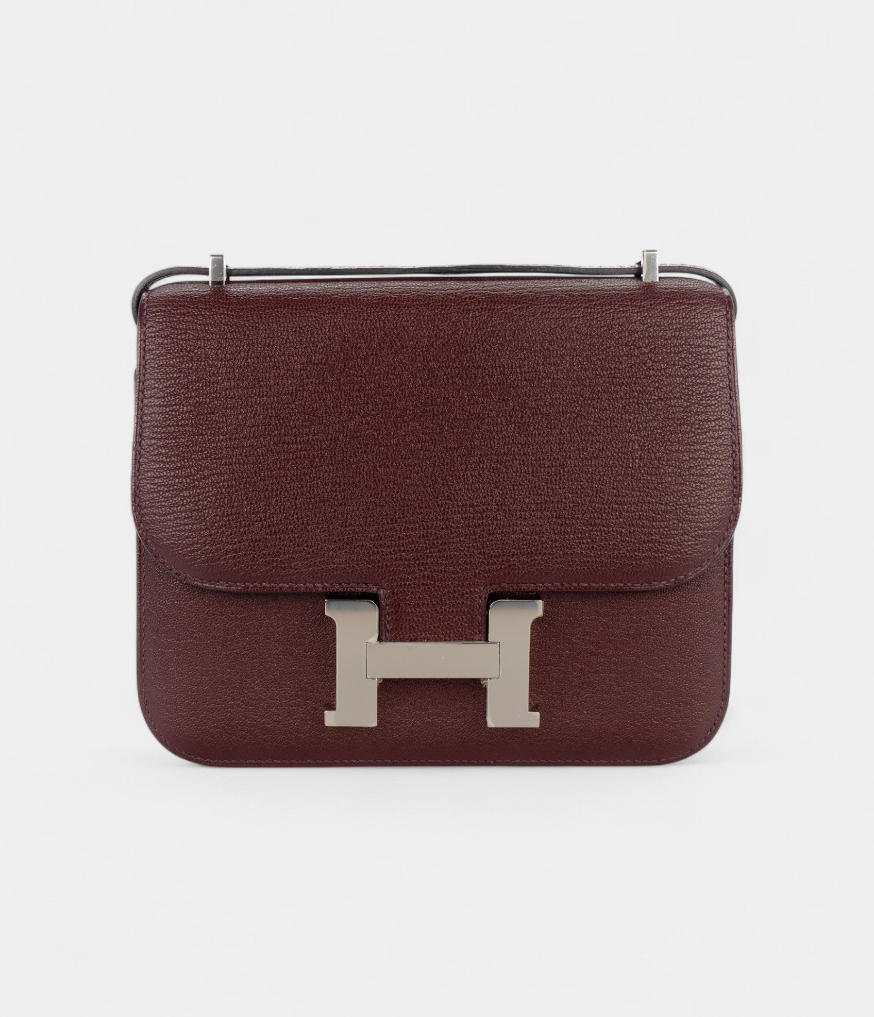 HMConstance 18 Rouge Sellier Chevre Mysore Palladium Hardware