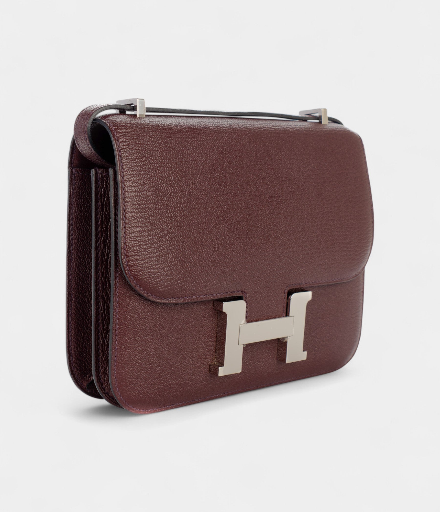 HMConstance 18 Rouge Sellier Chevre Mysore Palladium Hardware
